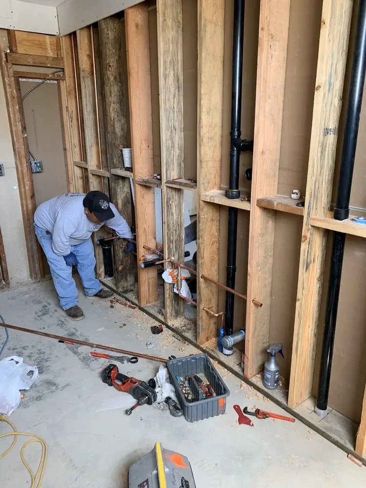 Commercial rough-in plumbing for Commercial Plumbing in Oxford